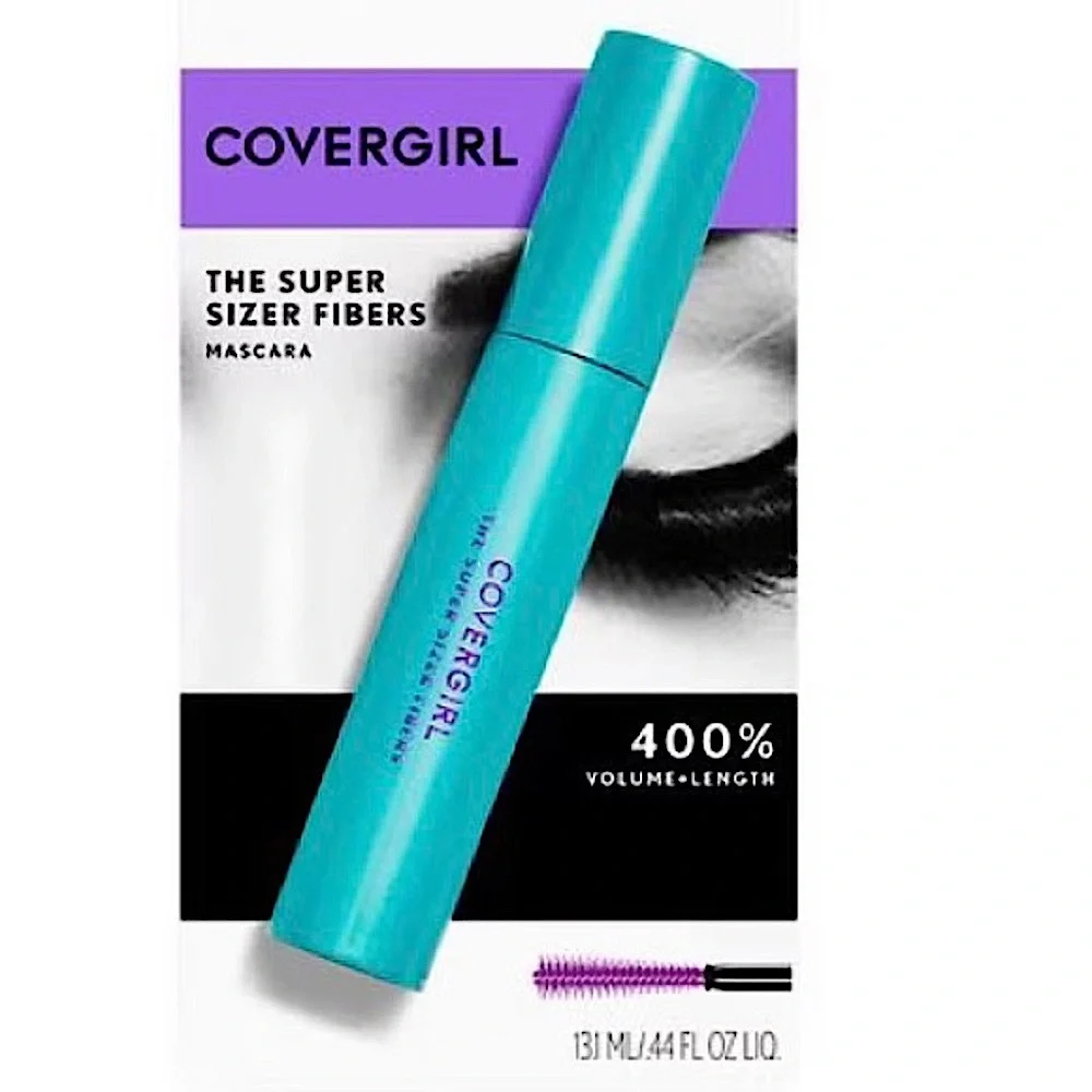 🆕 805 CoverGirl The Super Sizer Fibers Mascara, Black (805), 0.44oz